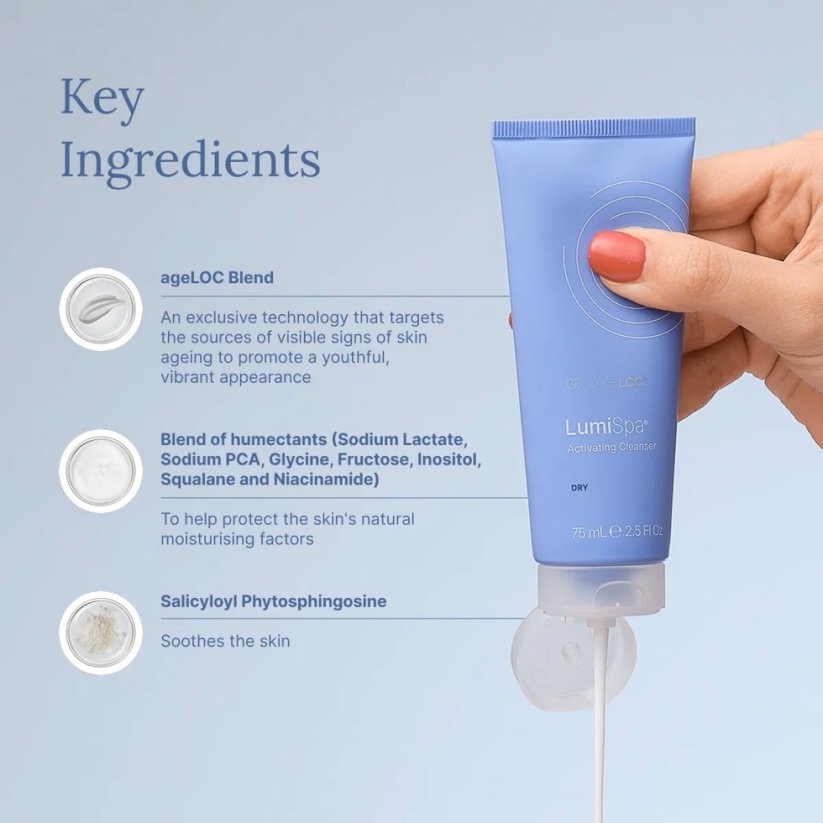 NuSkin ageLOC LumiSpa Activating Face Cleanser – Suchá pleť