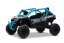 Elektrické autíčko Kawasaki TERYX KRX 1000 12V, modré, jednomiestne, odpružená zadná náprava, 2,4 Ghz diaľkové ovládanie, Lítiová batéria, 2 x 25W Motory, MP3 s USB/AUX