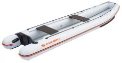 Kanoe Kolibri KM-390 CA šedý, Air-deck podlaha