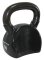 Kettlebell litinový ve vinylu Tunturi 16 kg černý
