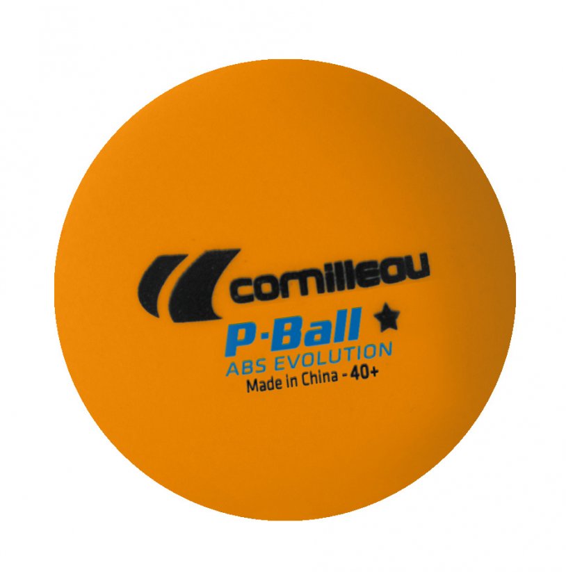Míčky Cornilleau P-ball* 40+ Evolution ABS, x72 oranžové