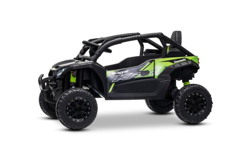 Elektrické autíčko Kawasaki TERYX KRX 1000 12V, čierne, jednomiestne, odpružená zadná náprava, 2,4 Ghz diaľkové ovládanie, Lítiová batéria, 2 x 25W Motory, MP3 s USB/AUX