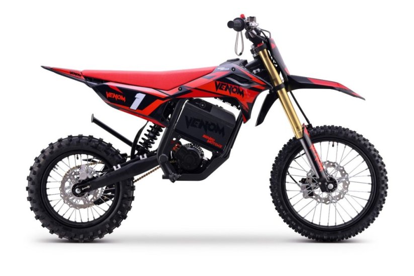 Elektrický motokros Beneo Motors Venom red - 6500W