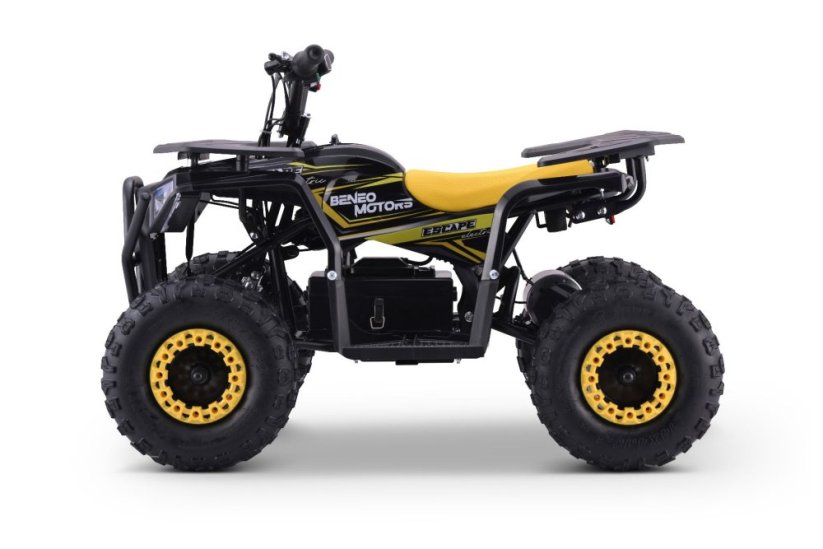 Elektrická štvorkolka pre deti Beneo Motors ESCAPE-Electric žltá - 800W