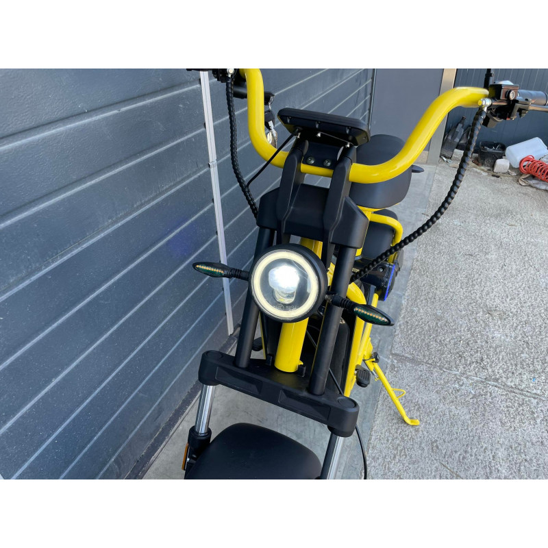 Elektrická koloběžka Lera Scooters C6 2000W žlutá