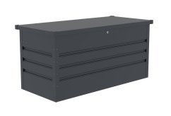 Záhradný box G21 Denver 400 L, antracitový plechový