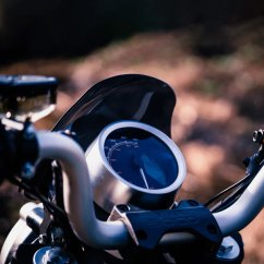 Elektrický motocykel Super Soco TC Wanderer dual battery sivý