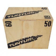 Plyometrická bedňa drevená Tunturi Plyo Box 40/50/60 cm