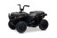 Elektrická čtyřkolka Beneo Arctic Cat 12V se zadním pohonem, černá, LED světla, lithiová baterie, 2 x 25W motor, originální licence