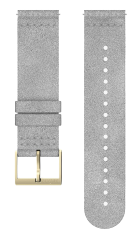 Suunto 20mm Urban 4 Microfiber Strap Grey Gold Size S