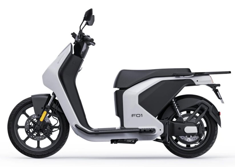 Motocykel Super Soco F01 biely