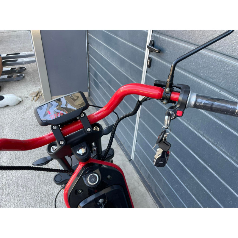 Elektrická koloběžka Lera Scooters C6 2000W červená