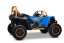 Elektrická buggy Arctic CAT XXL 4x4 24V, modrá, dvoumístná, měkká EVA kola, výkonné motory, lithiová baterie, MP3 přehrávač s Bluetooth, odpružená zadní náprava, koženková sedadla, originální licence