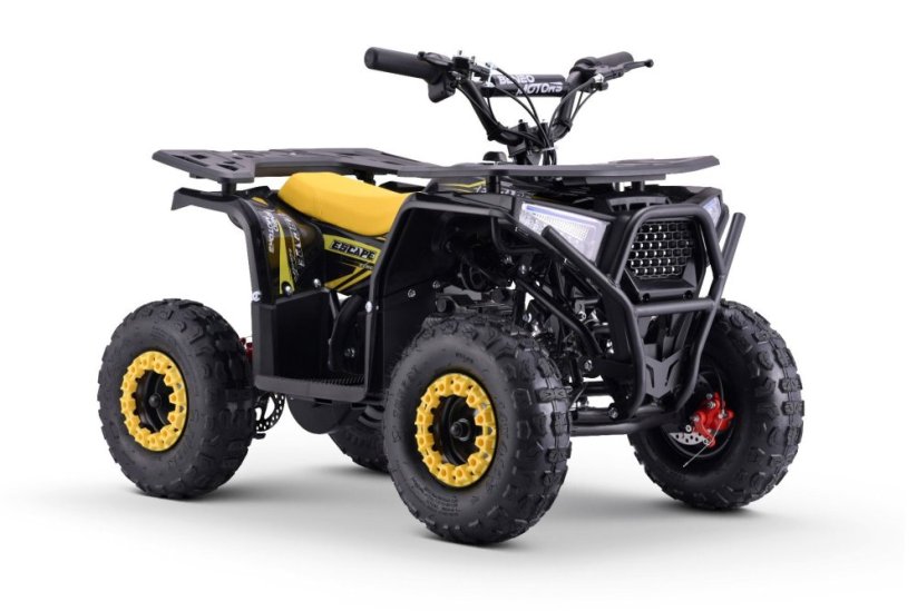 Elektrická čtyřkolka pro děti Beneo Motors ESCAPE-Electric žlutá - 800W