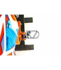 Motocykel Xmotos - XB27 Semi-Automatic 110CC 4T 14/12 čierno-modrá