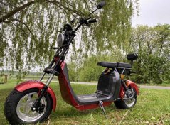 Elektrická kolobežka Lera Scooters C2 2000W červená