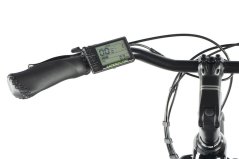 Mestský elektrobicykel Leader Fox Induktora 2023 čierna