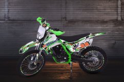 Motocykl Xmotos - XB88 250cc 4t 21/18 zelený