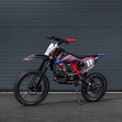 Pitbike Leramotors Shark 125ccm E-Start 4T 17/14 červená
