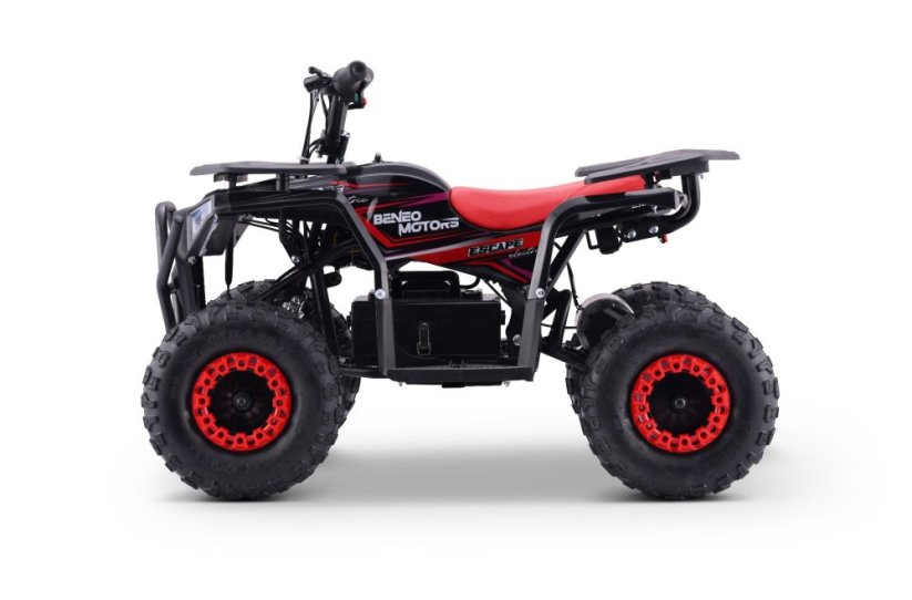 Elektrická čtyřkolka pro děti Beneo Motors ESCAPE-Electric červená - 800W