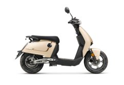 Motocykel Super Soco CUX zlatý