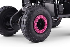 Elektrická čtyřkolka pro děti Beneo Motors ESCAPE-Electric růžová - 800W