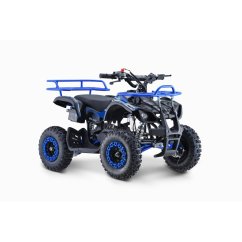 Detská štvorkolka Leramotors Storm Mini 49ccm E-Start modrá