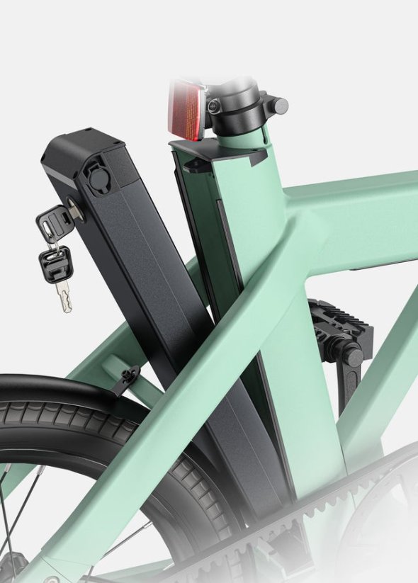 Skladací elektrobicykel Engwe P20 2024 zelená