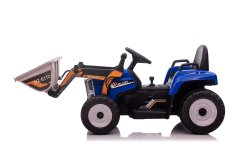 Eljet Detský elektrický traktor s nakladacou lyžicou modrá, Li-Ion