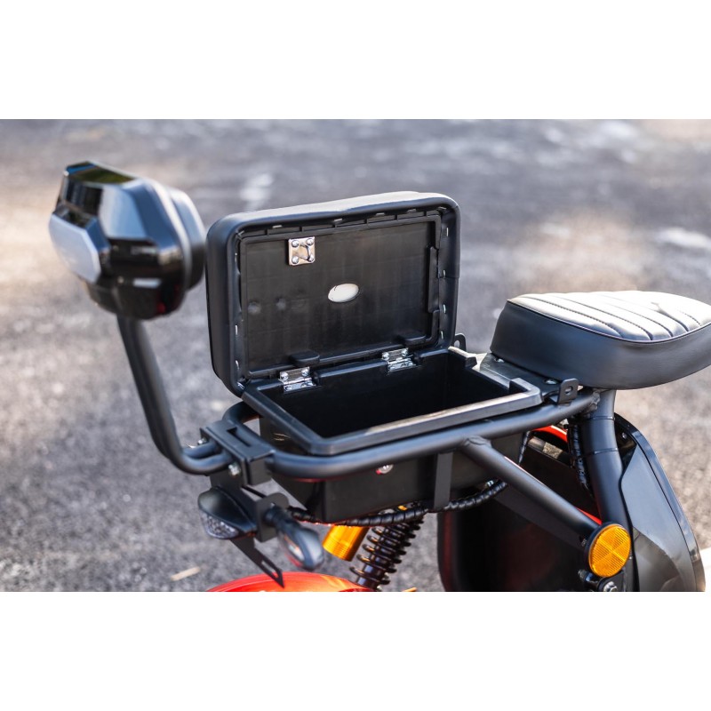 Elektrický skútr Lera Scooters C2 2000W hnědý