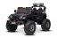 Elektrické autíčko Beneo Motors OFFRIDE 4x4² Dvojmiestne 12V, čierne, MP3 Prehrávač s USB/AUX vstupom, Pohon 4x4, Lítiová Batéria, EVA kolesá s odpružením, Diaľkový ovládač, LED Svetlá