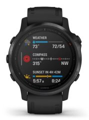 Garmin FÉNIX 6S PRO BLACK, black band