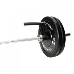 Jednoruční madlo na olympijskou tyč Tunturi Single Row Handle
