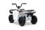 Elektrická štvorkolka Beneo Arctic Cat 12V so zadným pohonom, biela, LED svetlá, Lítiová batéria, 2 x 25W motor, Originál Licencia