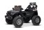 Elektrické autíčko Beneo Motors OFFRIDE 4x4² Dvojmiestne 12V, čierne, MP3 Prehrávač s USB/AUX vstupom, Pohon 4x4, Lítiová Batéria, EVA kolesá s odpružením, Diaľkový ovládač, LED Svetlá