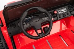 Elektrické autíčko Beneo Motors OFFRIDE 4x4² Dvoumístné 12V, růžové, MP3 Přehrávač s USB/AUX vstupem, Pohon 4x4, Lithiová Baterie, EVA kola s odpružením, Dálkový ovladač, LED Světla