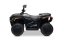 Elektrická čtyřkolka Beneo Arctic Cat 12V se zadním pohonem, černá, LED světla, lithiová baterie, 2 x 25W motor, originální licence