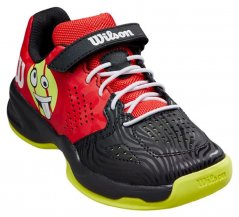 Dětská tenisová obuv Wilson Kaos Emo K 2.0 red / black / safety yellow