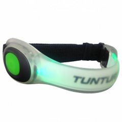 Bezpečnostný pásik na ruku Tunturi Led Glow zelená