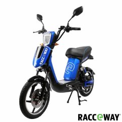 Elektrický skútr RACCEWAY® E-BABETA® modrý lesklý, bez baterie