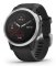 Garmin FÉNIX 6S SILVER, black band