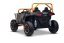 Elektrická buggy Arctic CAT XXL 4x4 24V, šedá, dvoumístná, měkká EVA kola, výkonné motory, lithiová baterie, MP3 přehrávač s Bluetooth, odpružená zadní náprava, koženková sedadla, originální licence