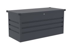 Záhradný box G21 Denver 280 L, antracitový plechový