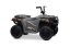 Elektrická čtyřkolka Beneo Arctic Cat 12V se zadním pohonem, šedá, LED světla, lithiová baterie, 2 x 25W motor, originální licence