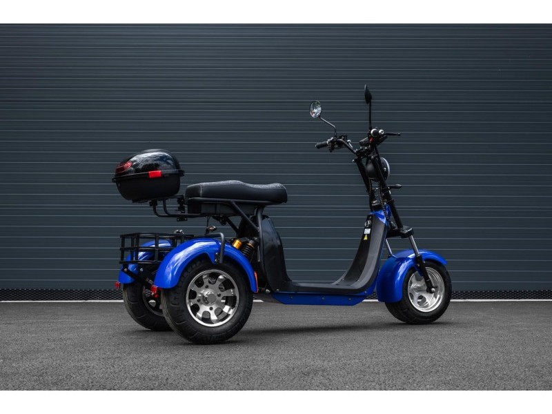 Elektrická tříkolka Leramotors Scooters C5 2000W modrá