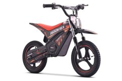 Detská elektrická minicross motorka Beneo ROOKIE X 24V (12"), červená, Lítiová batéria, 250W Bezuhlíkový motor, Kotúčová brzda