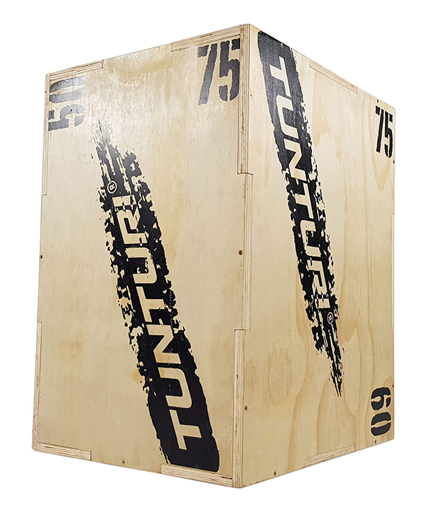 Plyometrická bedňa drevená Tunturi Plyo Box 50/60/75 cm