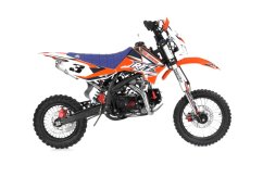 Pitbike Leramotors By Apollo Jaguar 125cc 14"/12" E-Start oranžová