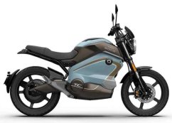 Elektrický motocykel Super Soco TC Wanderer dual battery modrý