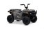Elektrická čtyřkolka Beneo Arctic Cat 12V se zadním pohonem, šedá, LED světla, lithiová baterie, 2 x 25W motor, originální licence
